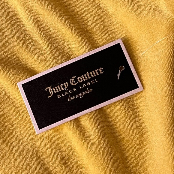 NWT Juicy Couture Black Label Terrycloth Oversized Track Jacket, size small Y2K - Picture 4 of 11